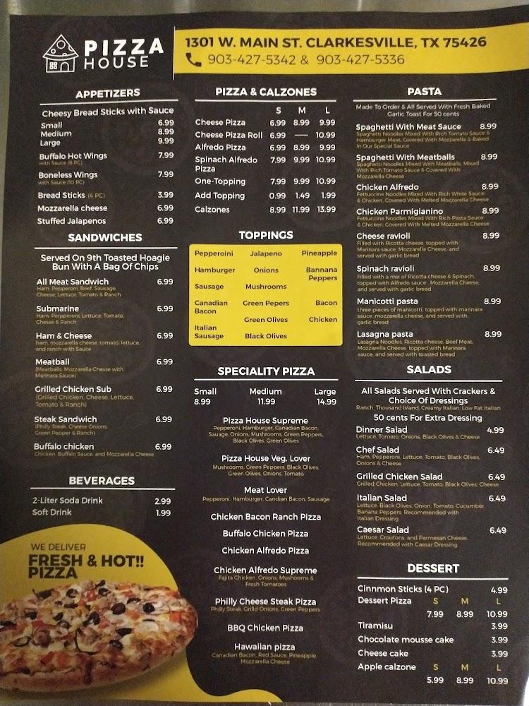 Pizza House Alfredo Pizza